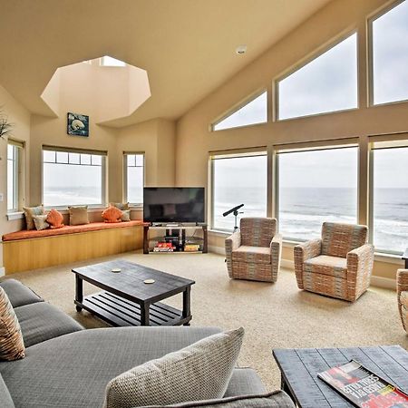 Oceanfront South Beach Home With Hot Tub And Sauna Newport Exteriér fotografie